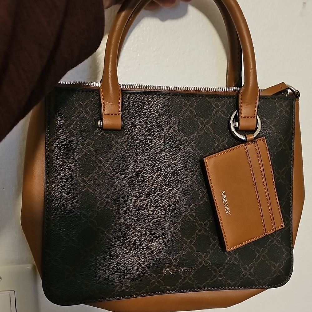 Nine West Brown and Black Women's Handbag NWOT